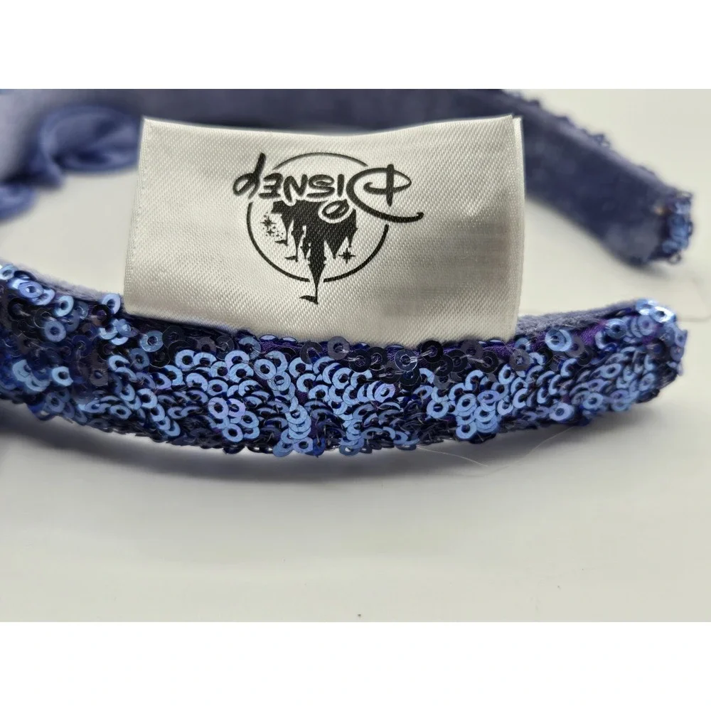 Disney Parks Minnie Mouse Ears Purple Hydrangea‎ Blue Iris Flower Headband